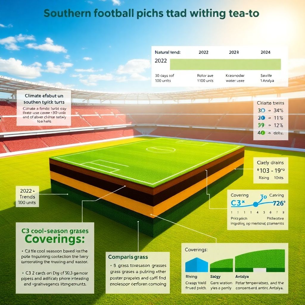 Футбол и климат: подготовка полевых условий на юге для идеальной игры