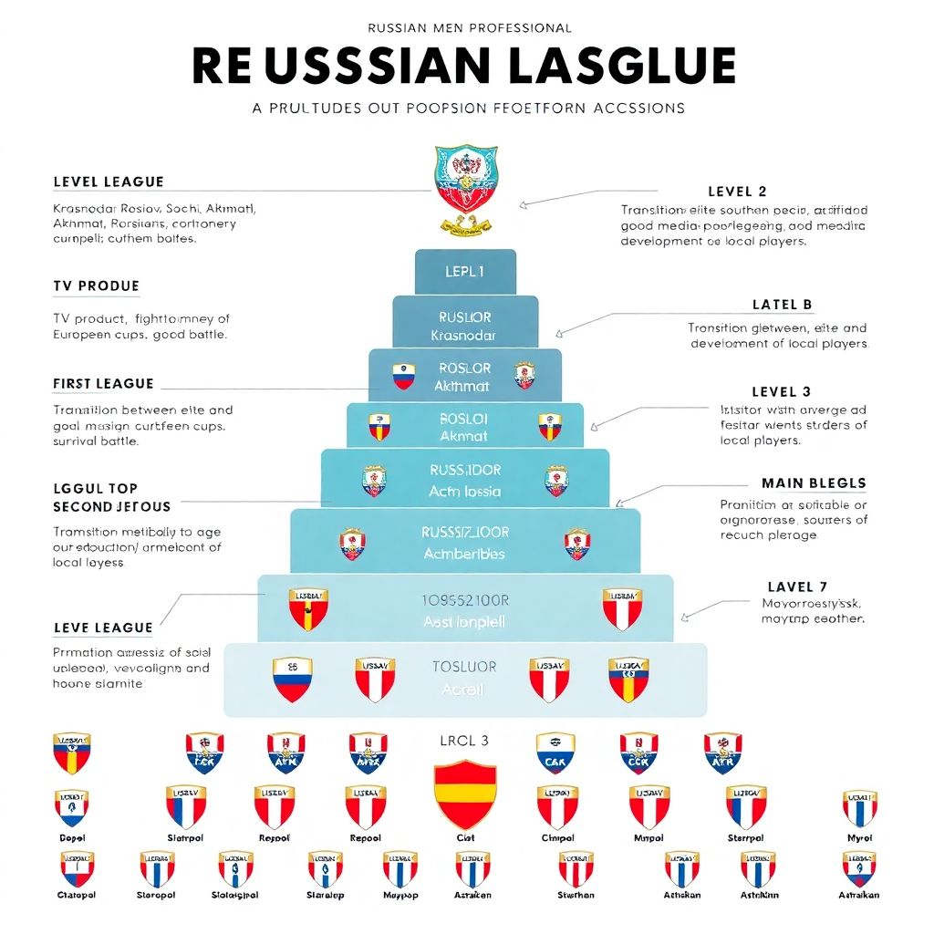 Команды юга в разных лигах: где они выступают и как распределены по дивизионам