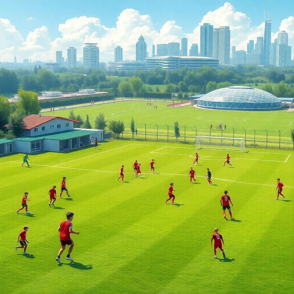 Сравнение учебной базы южных клубов с инфраструктурой других регионов