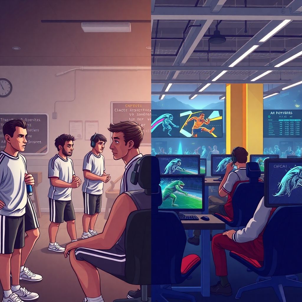 Глазами игроков: что они ощущают во время подготовки к матчу