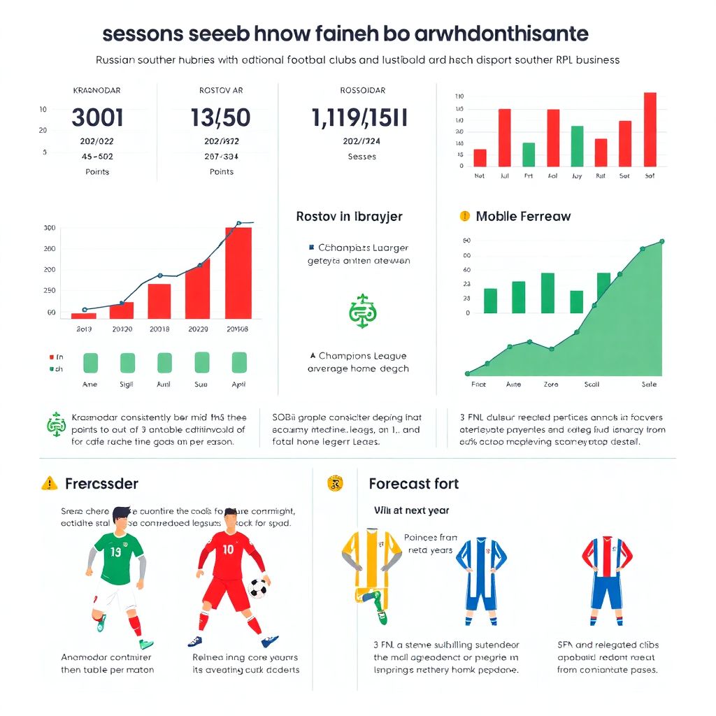 Перспективы клубов юга на ближайший год в российском футболе