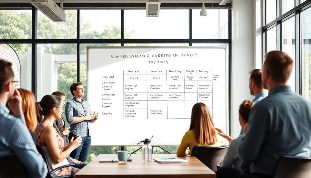 Практика управления командой в летний период - иллюстрация