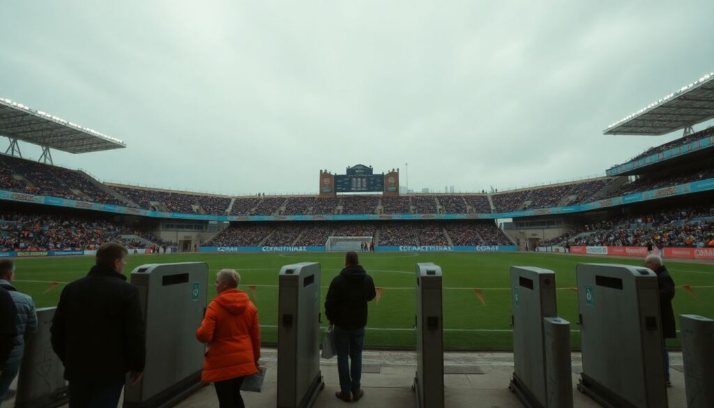 Южные клубы и безопасность на стадионах - иллюстрация