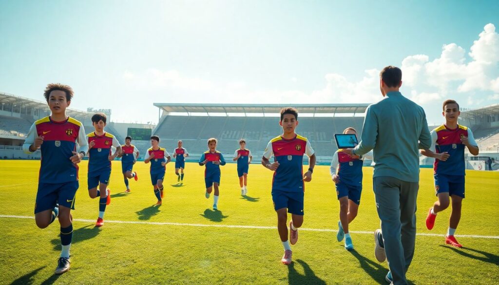 Технологии в тренировках южных клубов - иллюстрация