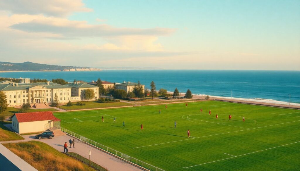 Юг как место для тренировок молодых талантов - иллюстрация