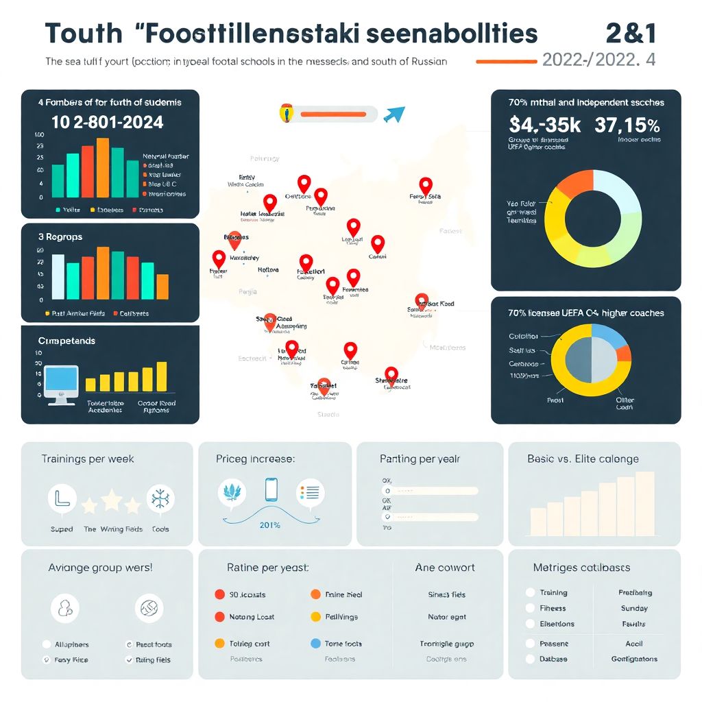 Сезонный обзор футбольных школ юга: итоги и перспективы развития