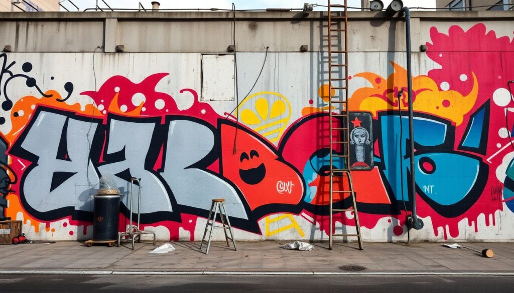 Южный регион и развитие стрит-арта на стадионах - иллюстрация