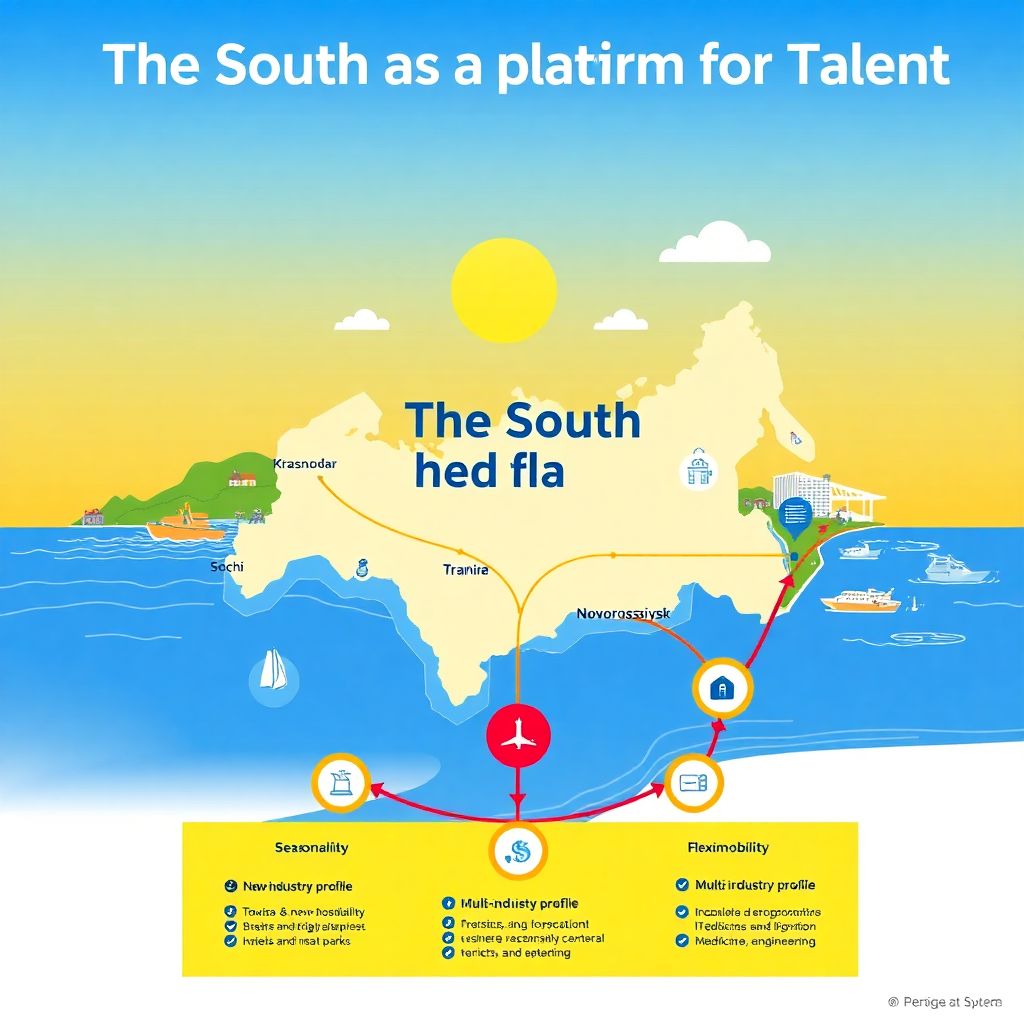 Юг как платформа для талантов: карьерные тропы и возможности развития