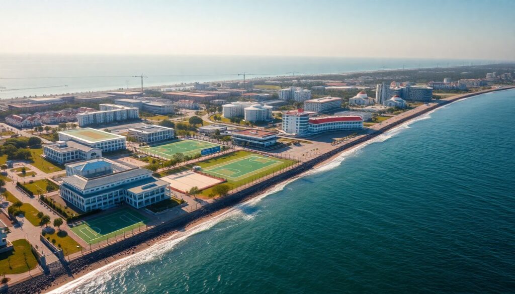 Какие базы отдыхают на южном побережье для тренировок - иллюстрация