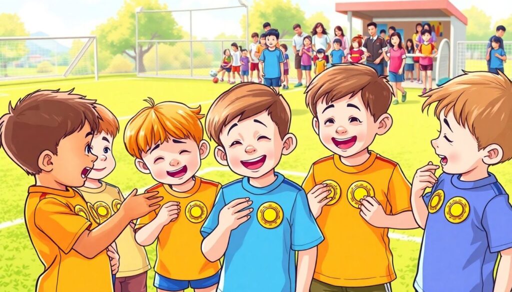 Юг и развитие бейджиков и аттестаций для юных игроков - иллюстрация