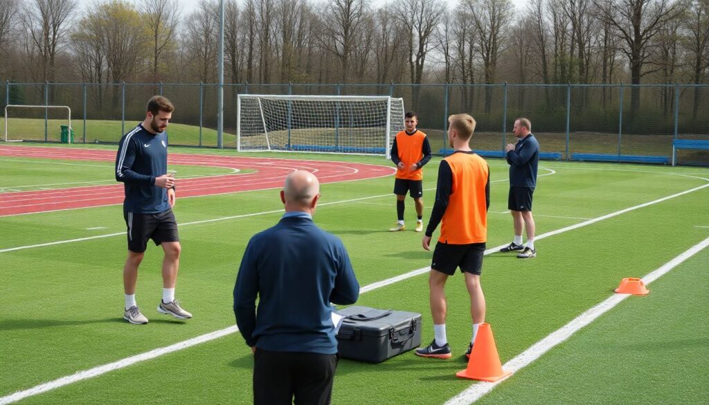 Тесты физической подготовки для игроков южных клубов - иллюстрация