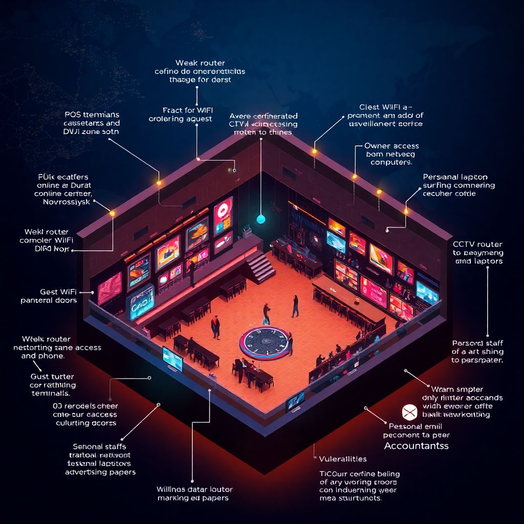 Кибербезопасность клубной инфраструктуры на юге: ключевые риски и защита