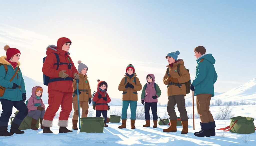 Истории волонтёрства на выезде северного региона - иллюстрация