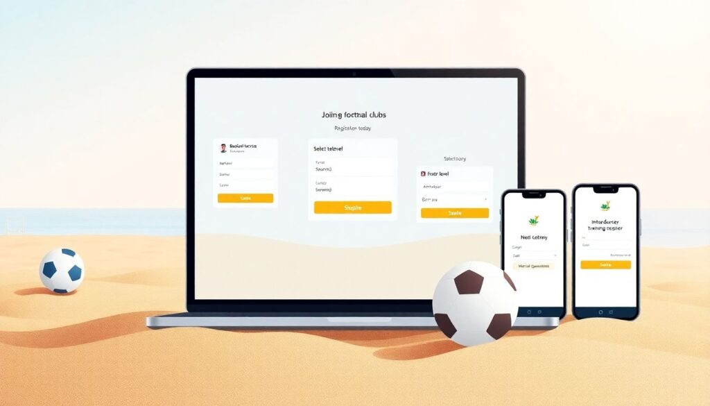 Южные клубы и развитие пляжного футбола - иллюстрация