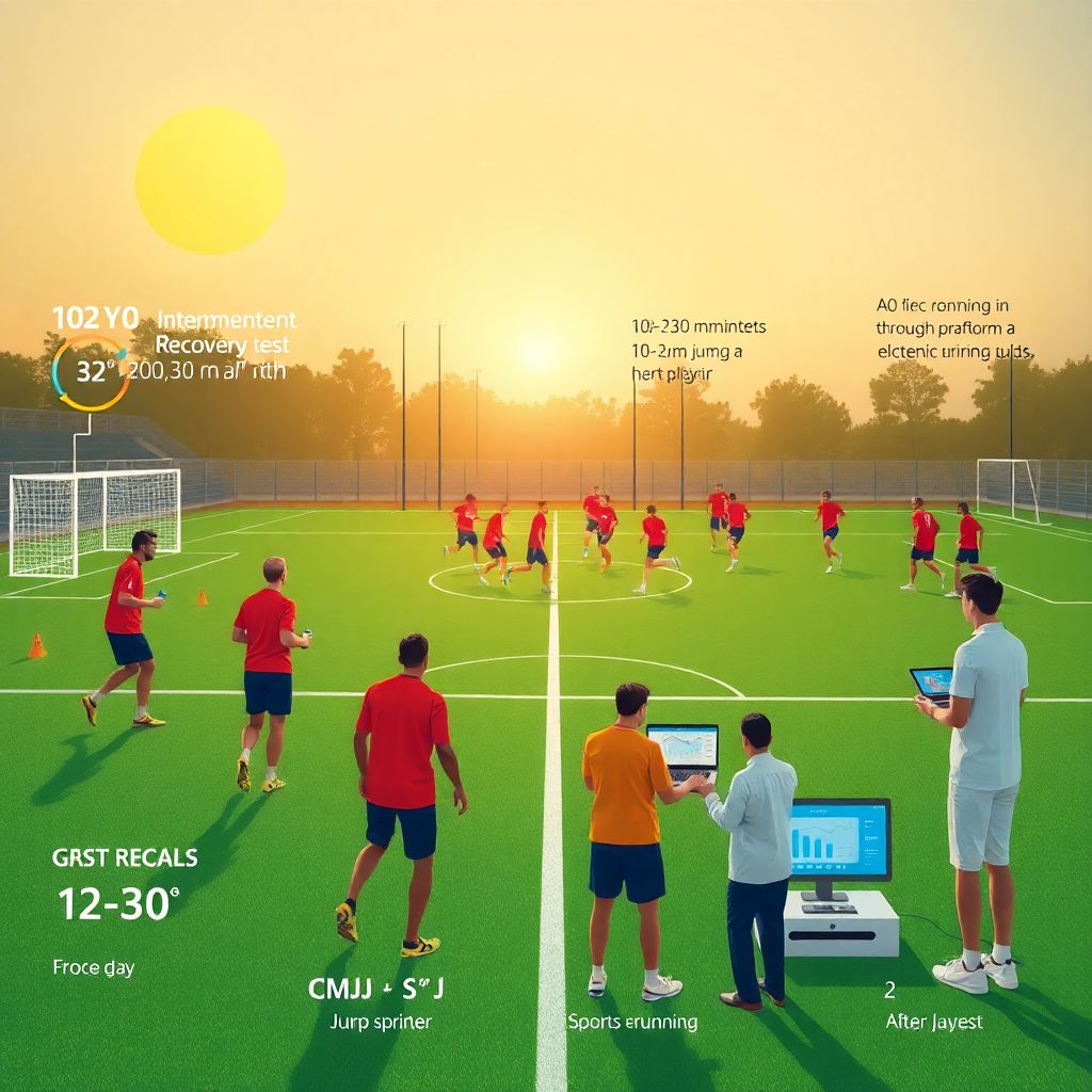 Тесты физической подготовки для игроков южных клубов: методика и оценка результатов