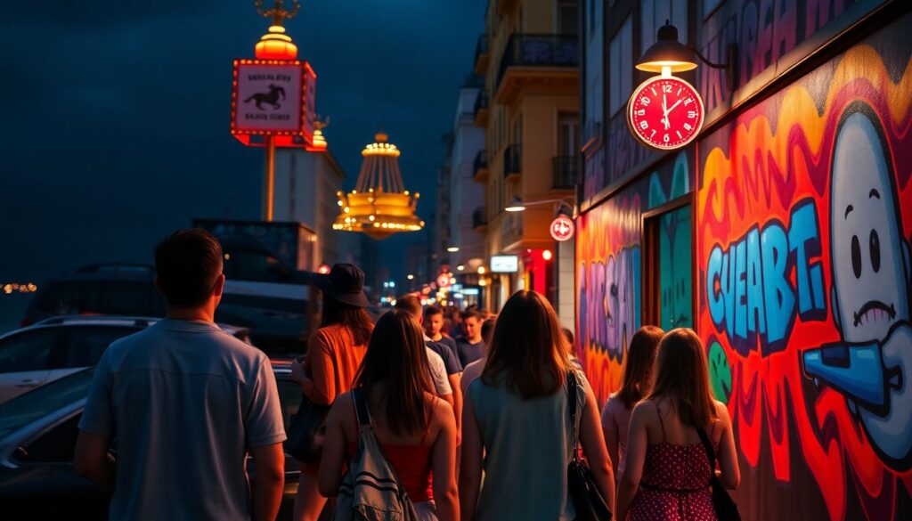 Южные клубы и развитие стрит-арта как части клубной культуры - иллюстрация