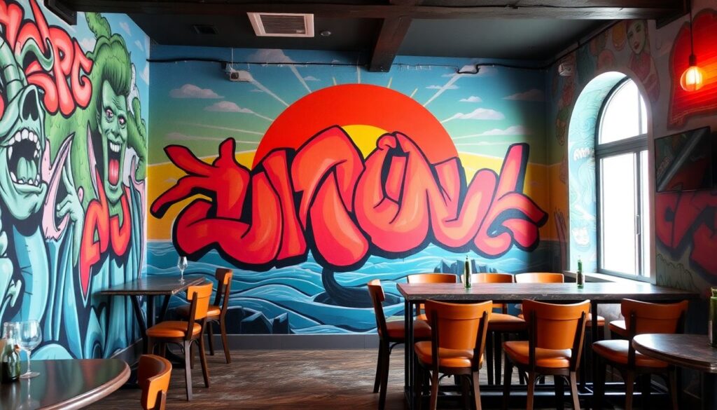 Южные клубы и развитие стрит-арта как части клубной культуры - иллюстрация