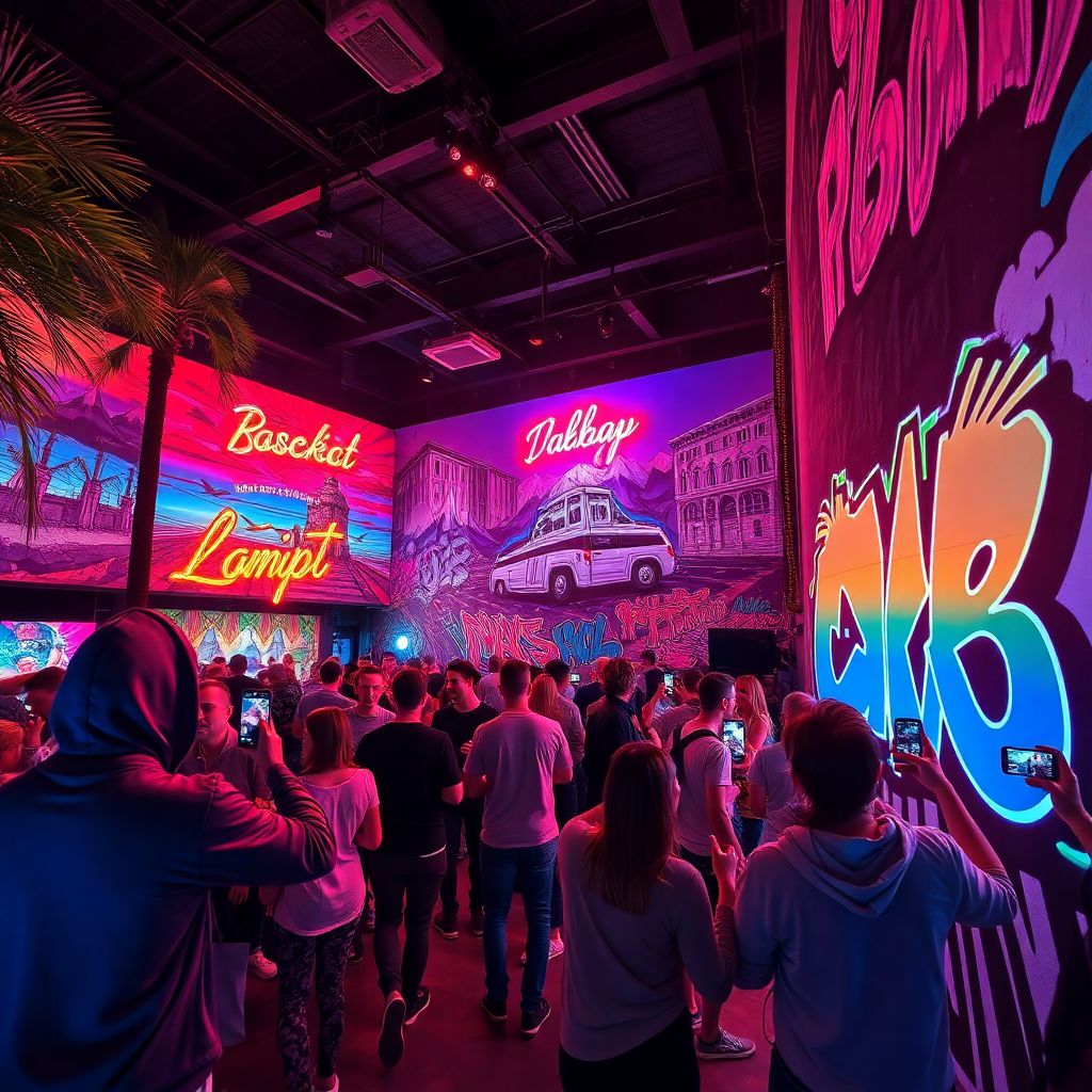 Южные клубы и развитие стрит-арта как неотъемлемая часть клубной культуры