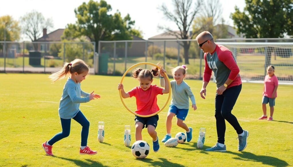 Как южные клубы обучают родителей малышей футболу - иллюстрация