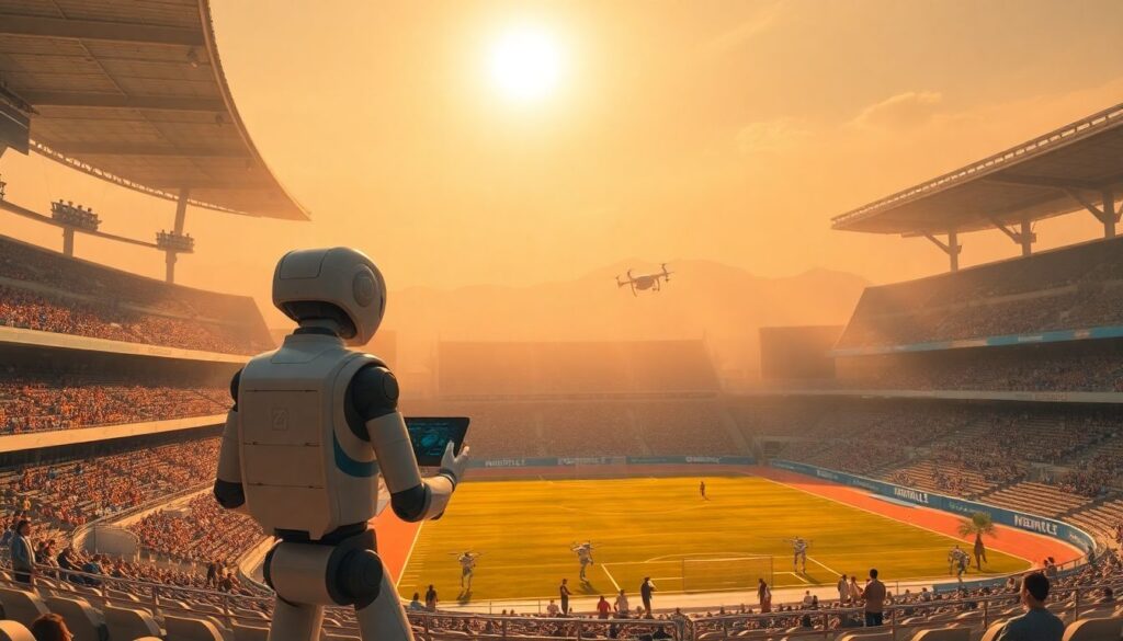 Юг и инновации в робототехнике на стадионах - иллюстрация