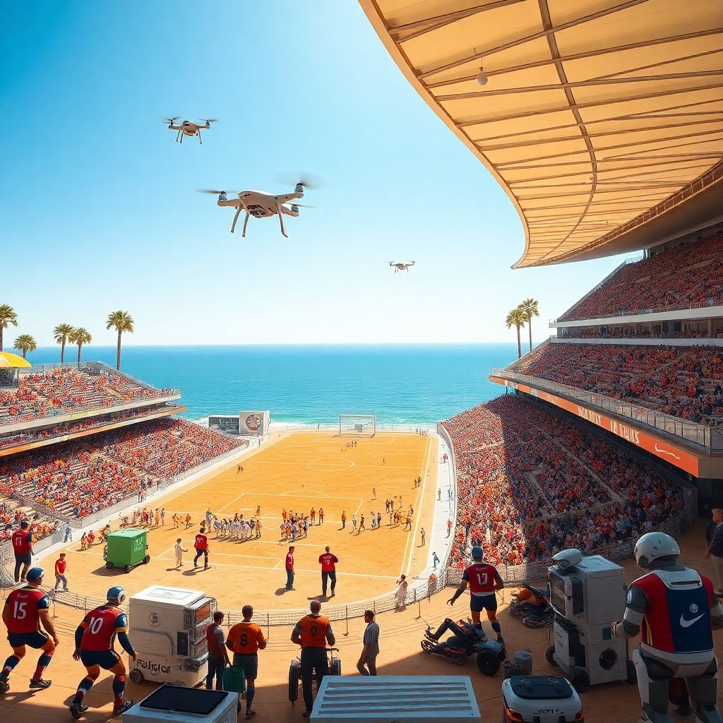 Юг и инновации в робототехнике на стадионах: как технологии меняют спорт