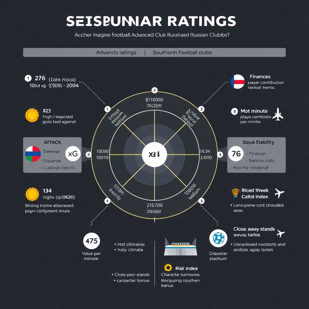 Южные команды в глазах экспертов: актуальные оценочные рейтинги и аналитика