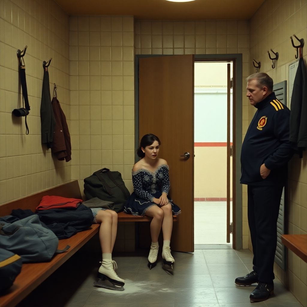 Роднина швырнула коньком в тренера: 15 минут позора ради медали