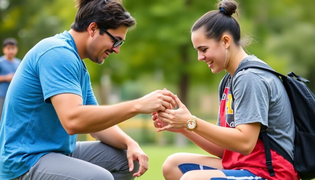 Юг и баланс между спортом и школой для юных талантов - иллюстрация