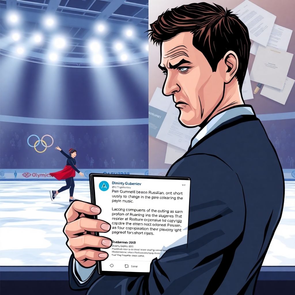 Губерниев о программе Гуменника на Олимпиаде: скандал с музыкой