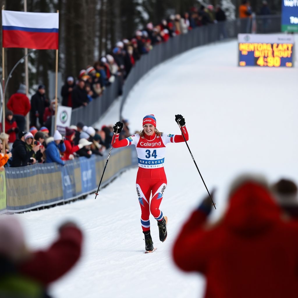 Дарья Непряева: лучший результат в карьере на Кубке мира в Лахти